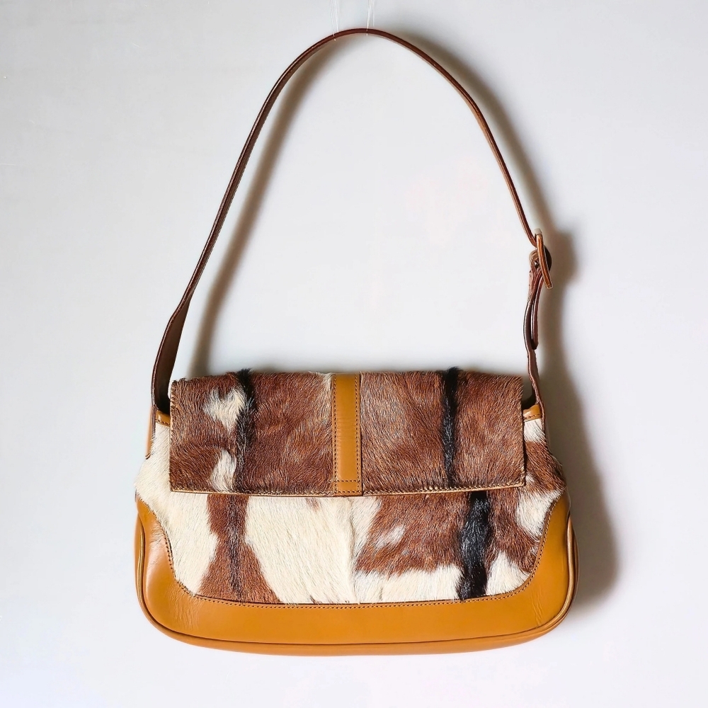 Gucci Jackie Cow Print Small Flap - Picture 3 of 16